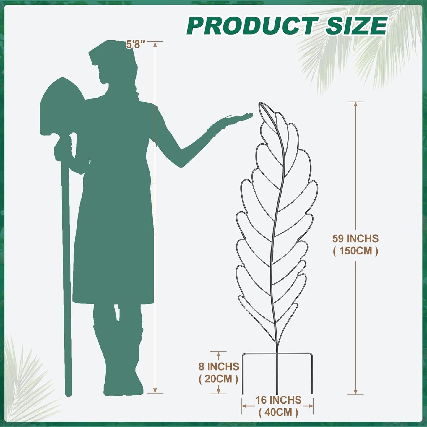 3 Pack Metal Garden Trellis for Climbing Plants, Black Metal Garden Trellis for Vines Plant Rose Vegetable Support,Large Decorative Outdoor Trellis