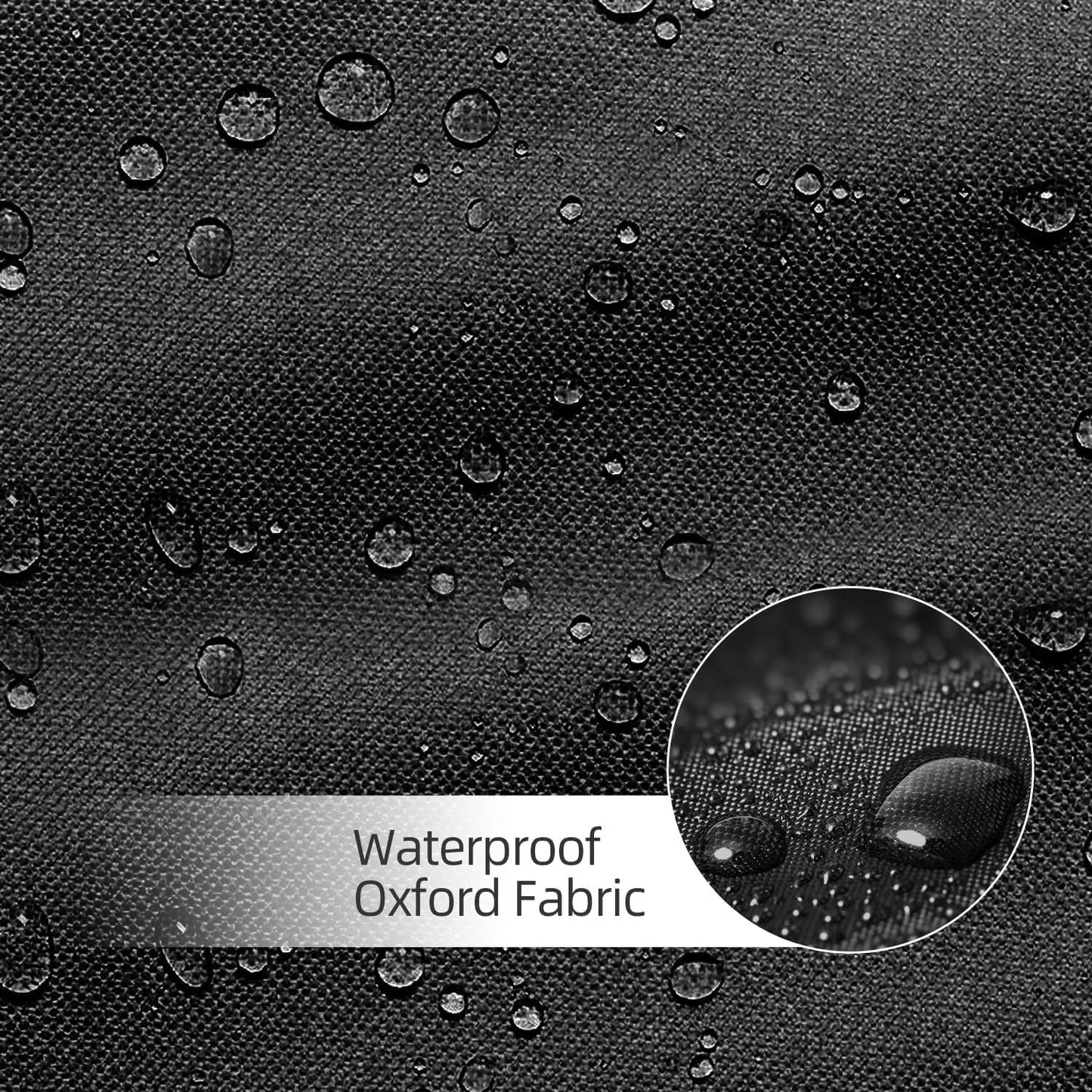 Outdoor Cushion Storage Bags 48 Inch Waterproof Extra-Large Patio Cushion Storage with Zipper & Padded Handle for Patio Furniture Christmas Tree